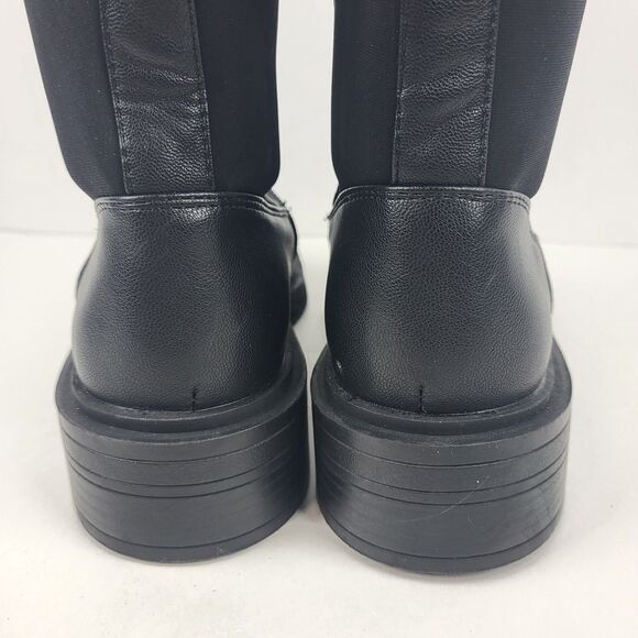 Reaction Kenneth Cole Anabelle Knee High Boots Black Size 5.5M - Picture 11 of 13